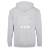 SCRT Zip Up Hoodie - Heather Grey