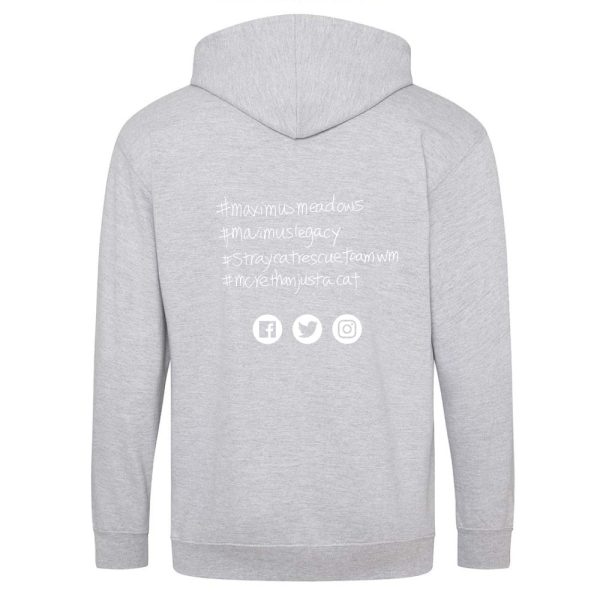 SCRT Zip Up Hoodie - Heather Grey