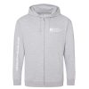 SCRT Zip Up Hoodie - Heather Grey