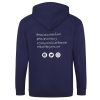 SCRT Zip Up Hoodie - Oxford Navy