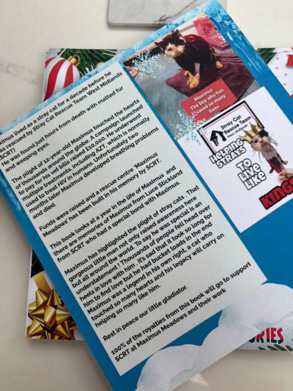 Memories of Marvellous Maximus book - festive edition 2025